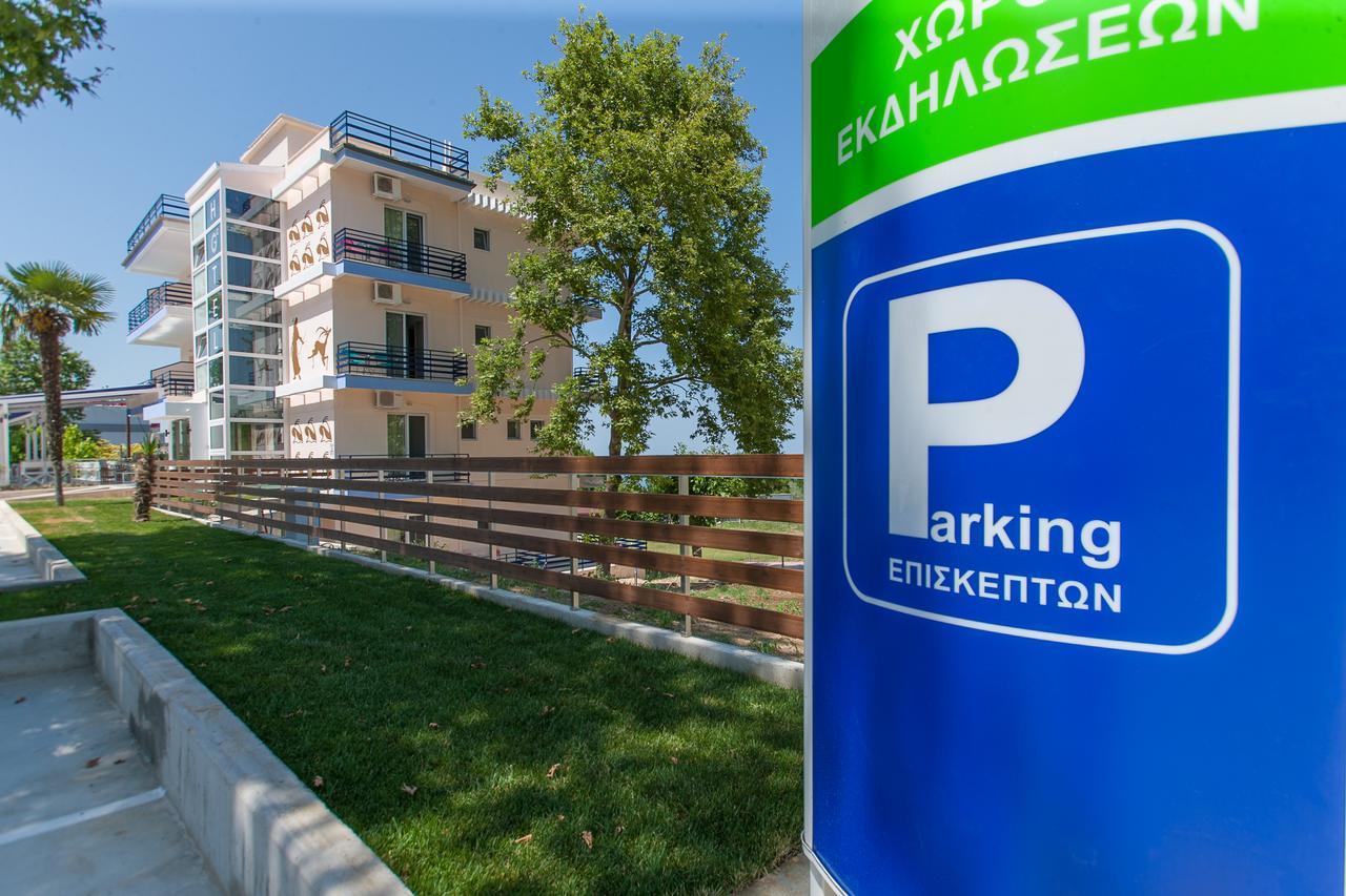 12 Olympian Gods Hotel Platamónasz Kültér fotó